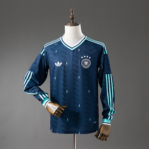 Germany 2026 Visitante Manga longa Camisa S-4XL