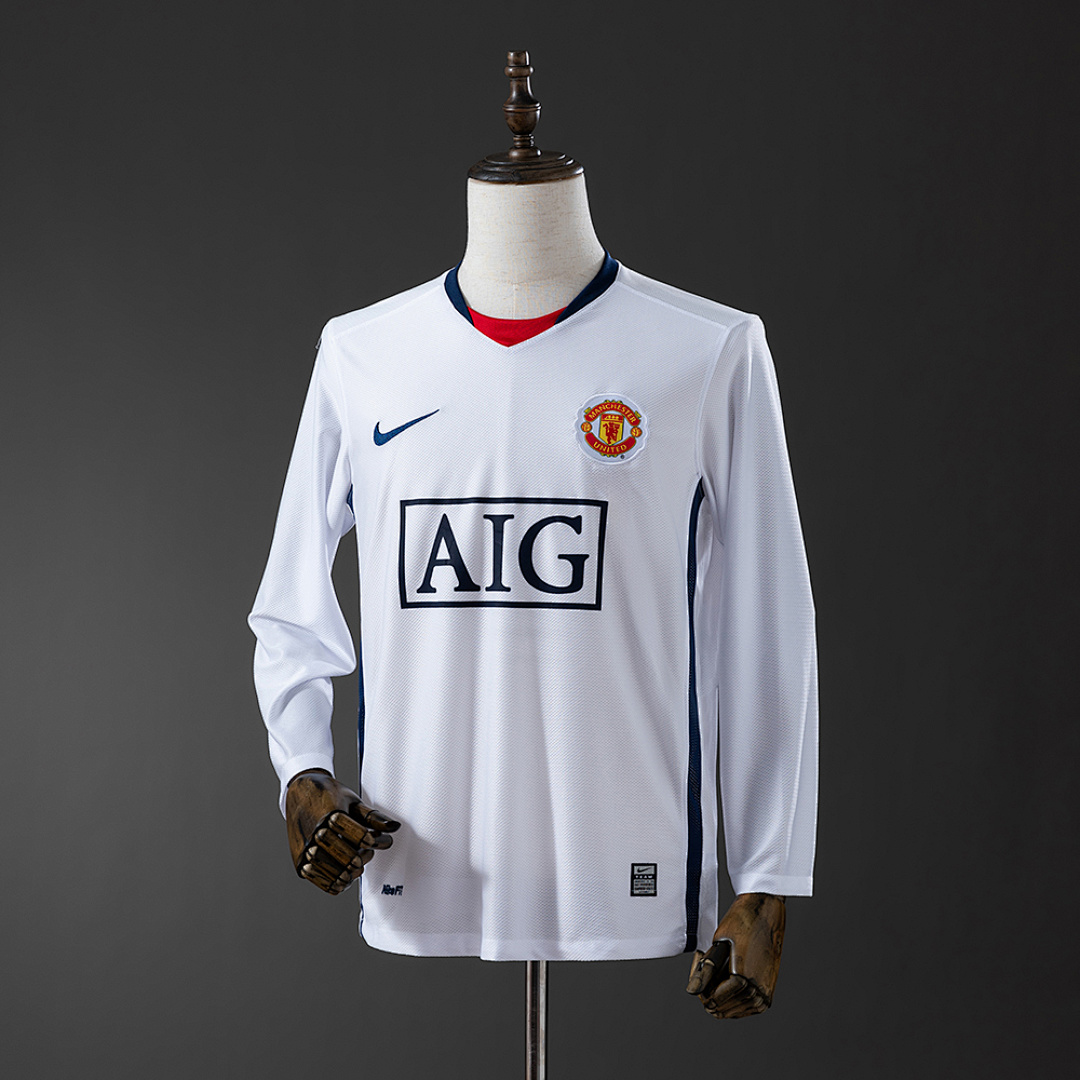 Retrô M-U 08/09 Champions League Visitante Edition S-XXL, foto 1
