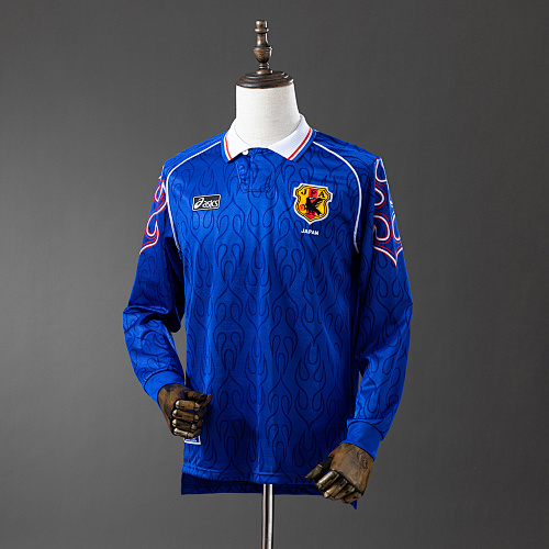 Japan 1998 Titular Manga longa Retrô Camisa S-XXL