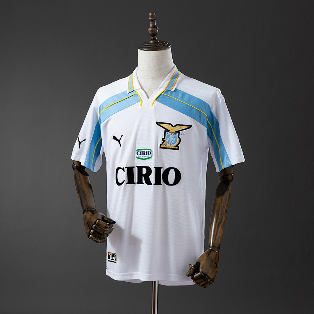 Lazio 98/00 Second Visitante Retrô Camisa S-XXL, foto 1