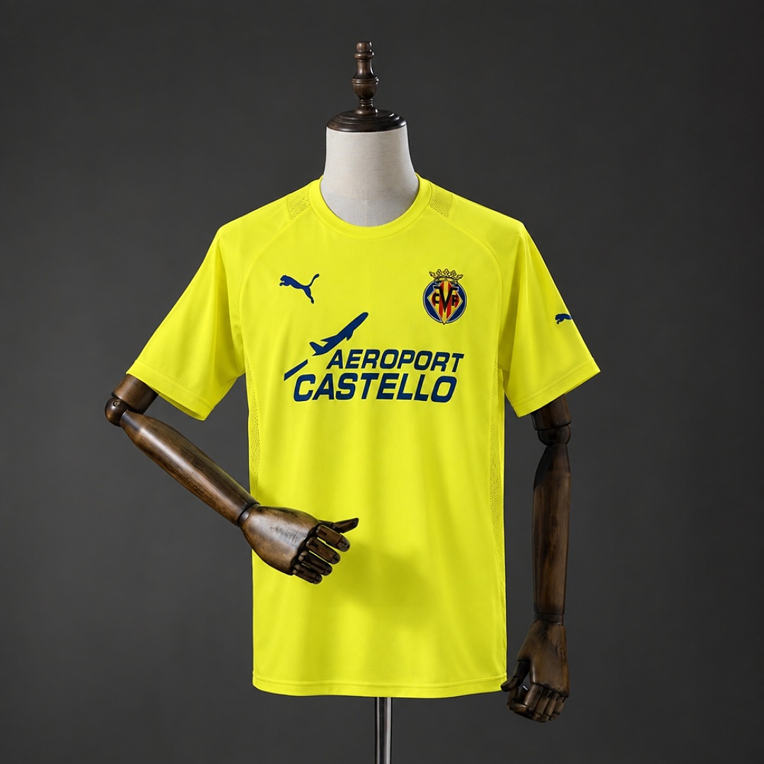 Retrô Villarreal 05/06 Titular Camisa S-XXL, foto 1