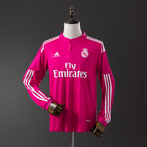 Real Madrid 14/15 Visitante Manga longa Retrô Camisa S-XXL