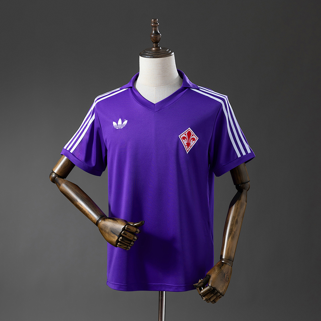 Fiorentina 7980 Titular Retrô Camisa S-XXL, foto 1