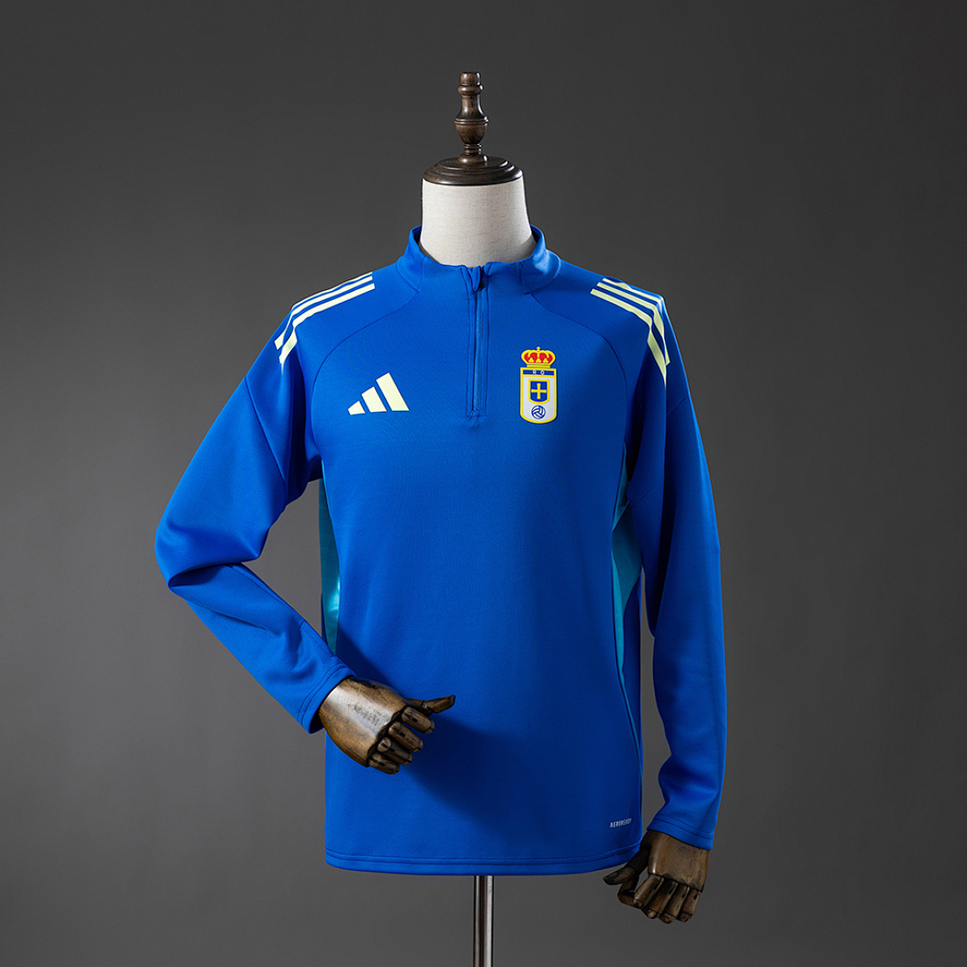 Real Oviedo 25/26 Training Top Blue S-XXL, foto 1