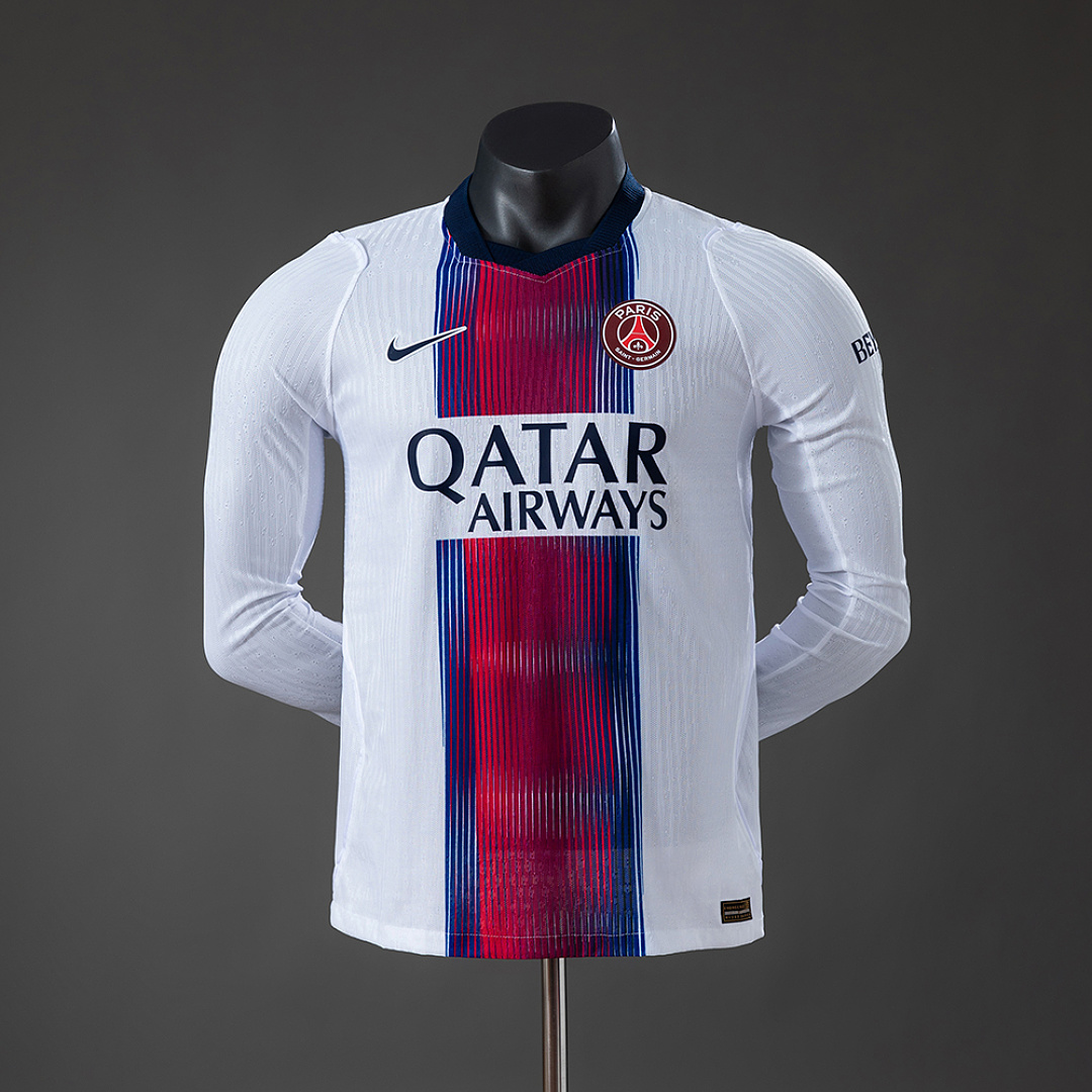 PSG 26/27 Visitante Versão jogador Manga longa Camisa S-3XL, foto 1
