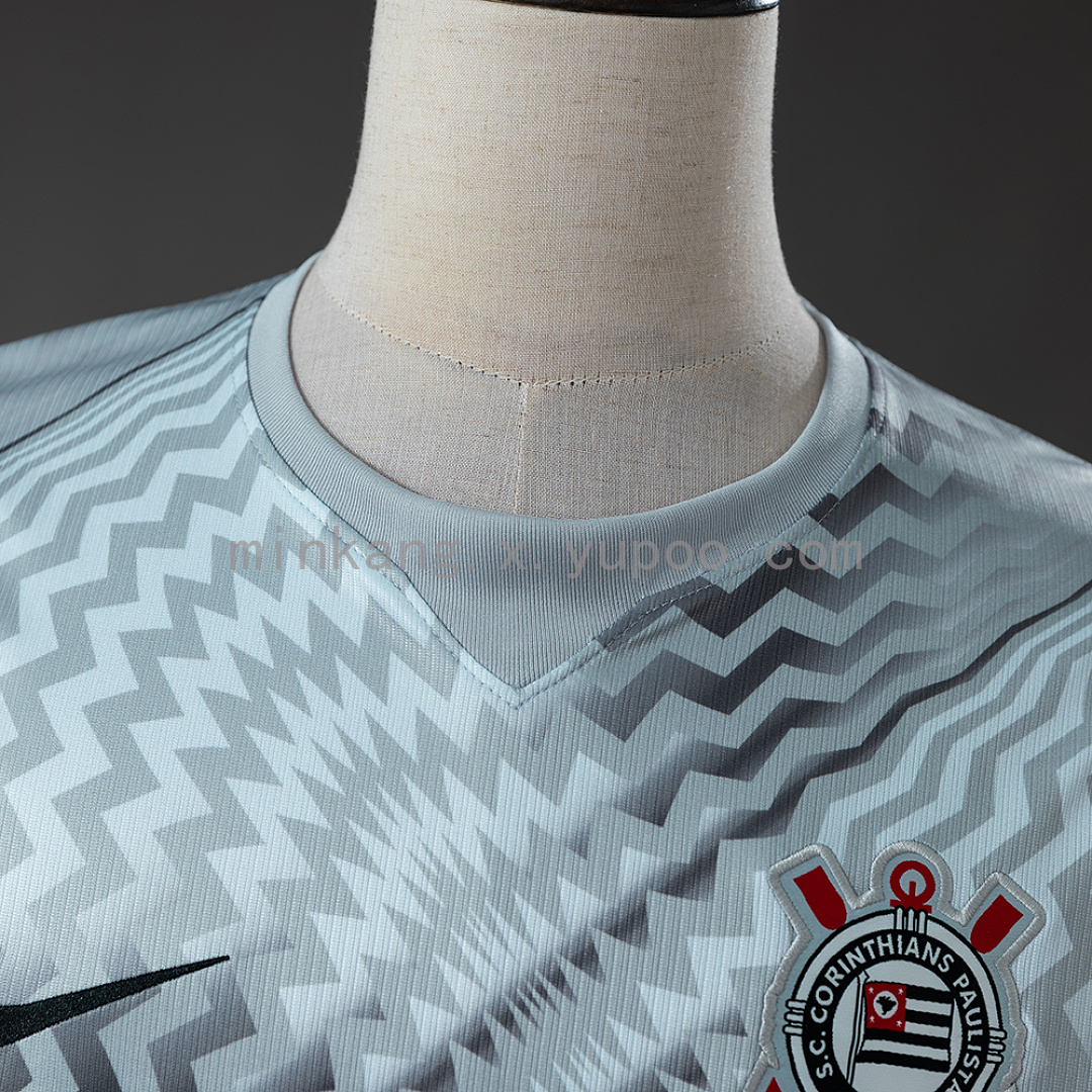 Corinthians 26/27 Goleiro-Grey Camisa S-4XL, foto 7