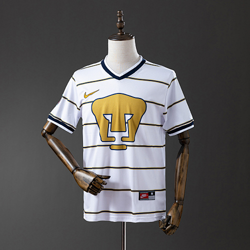 Pumas unam 97/98 Visitante Retrô Camisa S-XXL