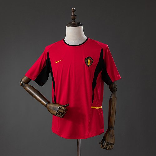 Belgium 2002 Titular Retrô Camisa S-XXL