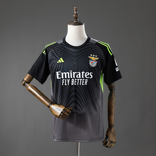 Benfica 26/27 Goleiro - Black - Grey Camisa S-XXL
