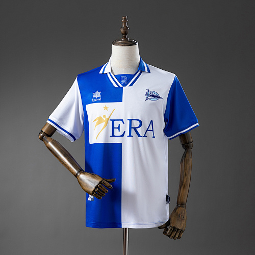 Deportivo Alavés 99/00 Titular Retrô Camisa S-XXL