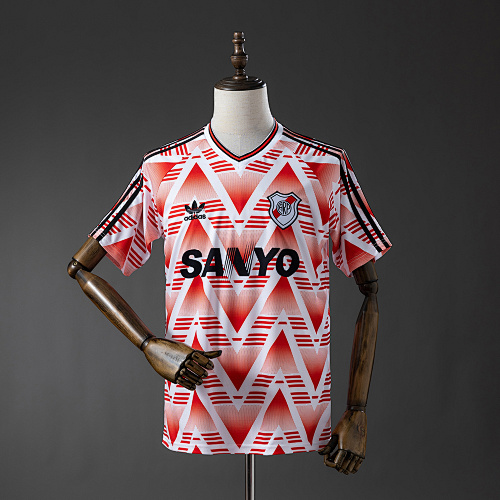 River Plate 92/93 Visitante Retrô Camisa S-XXL