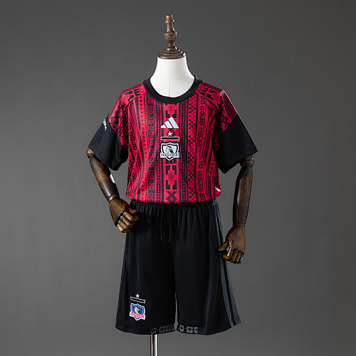 Colo Colo 26/27 Pre-Match Kids Kit Tamanho 16-28