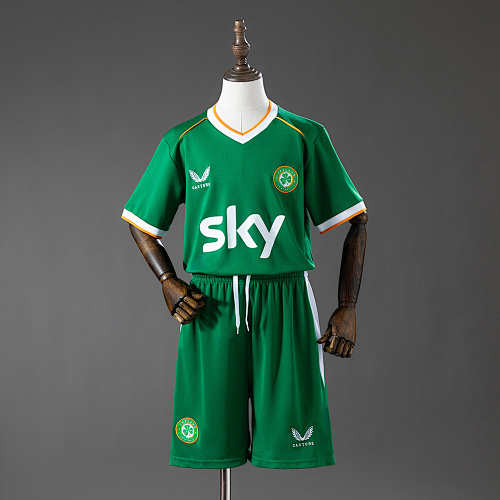 Ireland 2026 Titular Kids Kit Tamanho 16-28