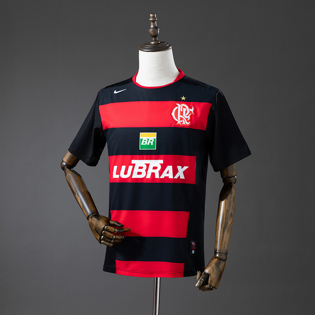 Flamengo 2005/06 Second Visitante Retrô Camisa S-XXL, foto 1