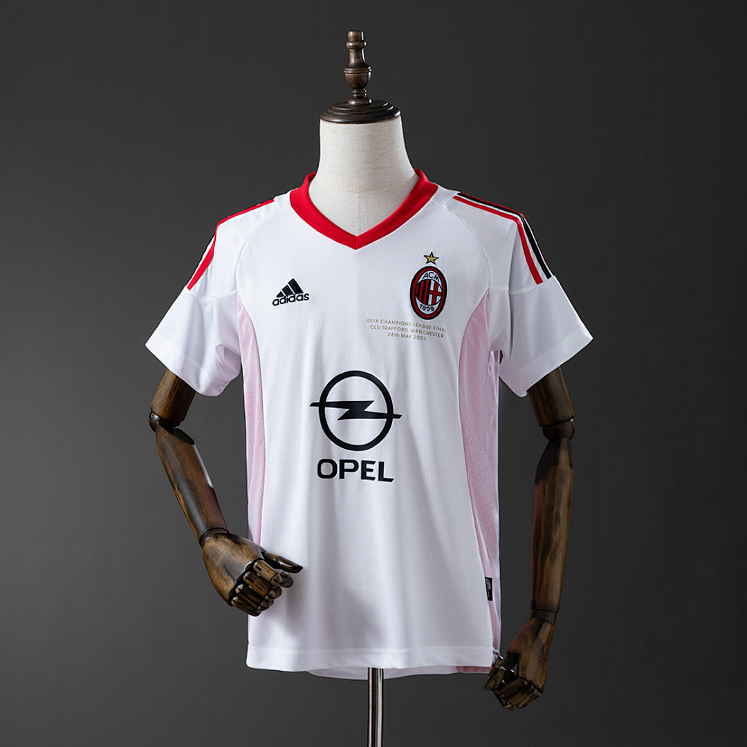 AC Milan 02/03 Visitante Retrô Camisa S-XXL, foto 1