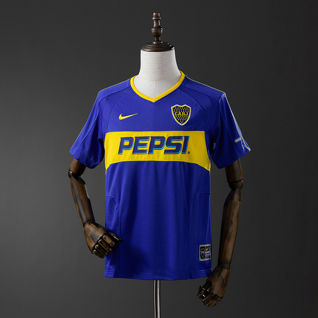 Retrô Boca Juniors 03/04 Titular S-XXL, foto 1