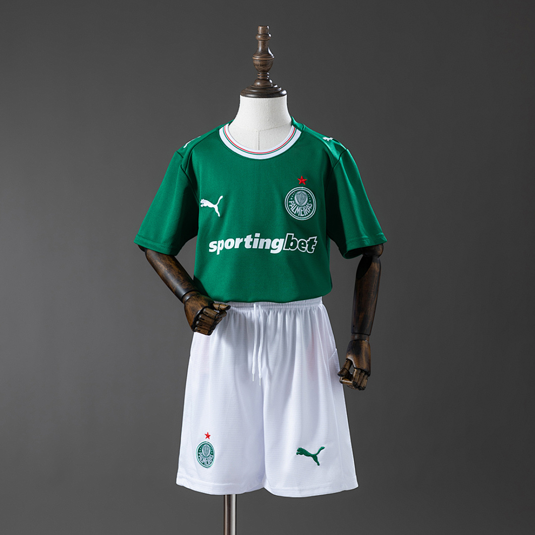Palmeiras 26/27 Titular Kit infantil Tamanho 16-28, foto 1