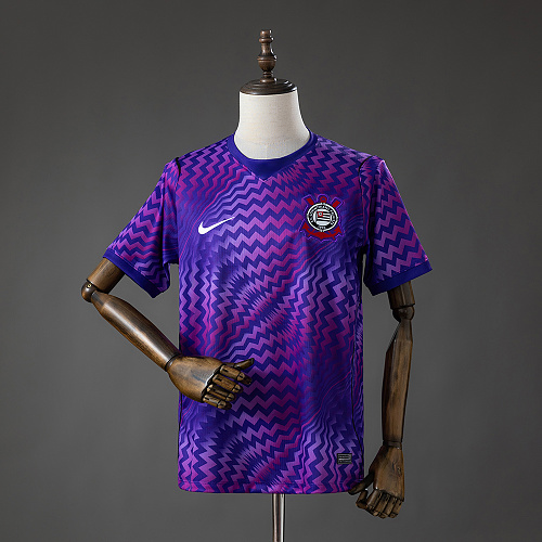 Corinthians 26/27 Goleiro-Purple Camisa S-4XL