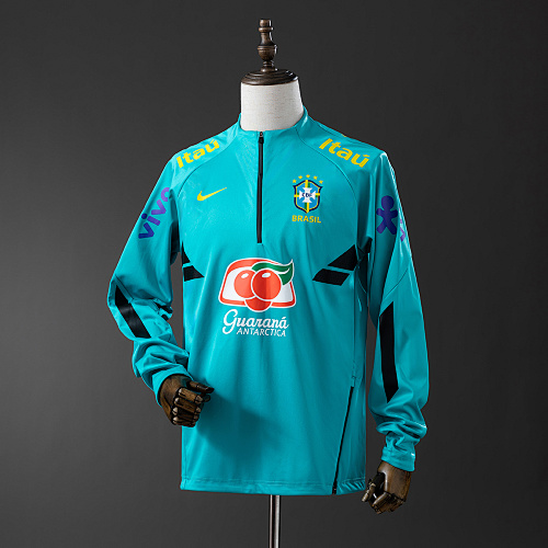 Brazil 22/23 Lake Blue-Training Sweatshirt S-XXL