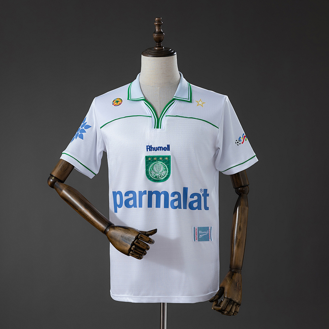 Palmeiras 1999 Visitante Retrô Camisa S-XXL, foto 1