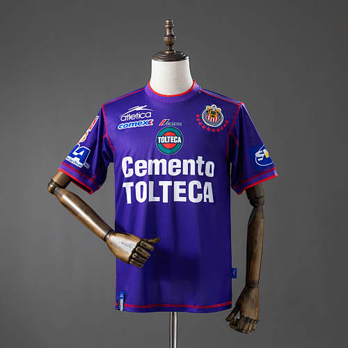 Chivas de Guadalajara 02/03 Terceira Retrô Camisa S-XXL