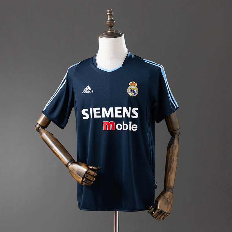 Retrô Real Madrid 03/04 Visitante S-XXL