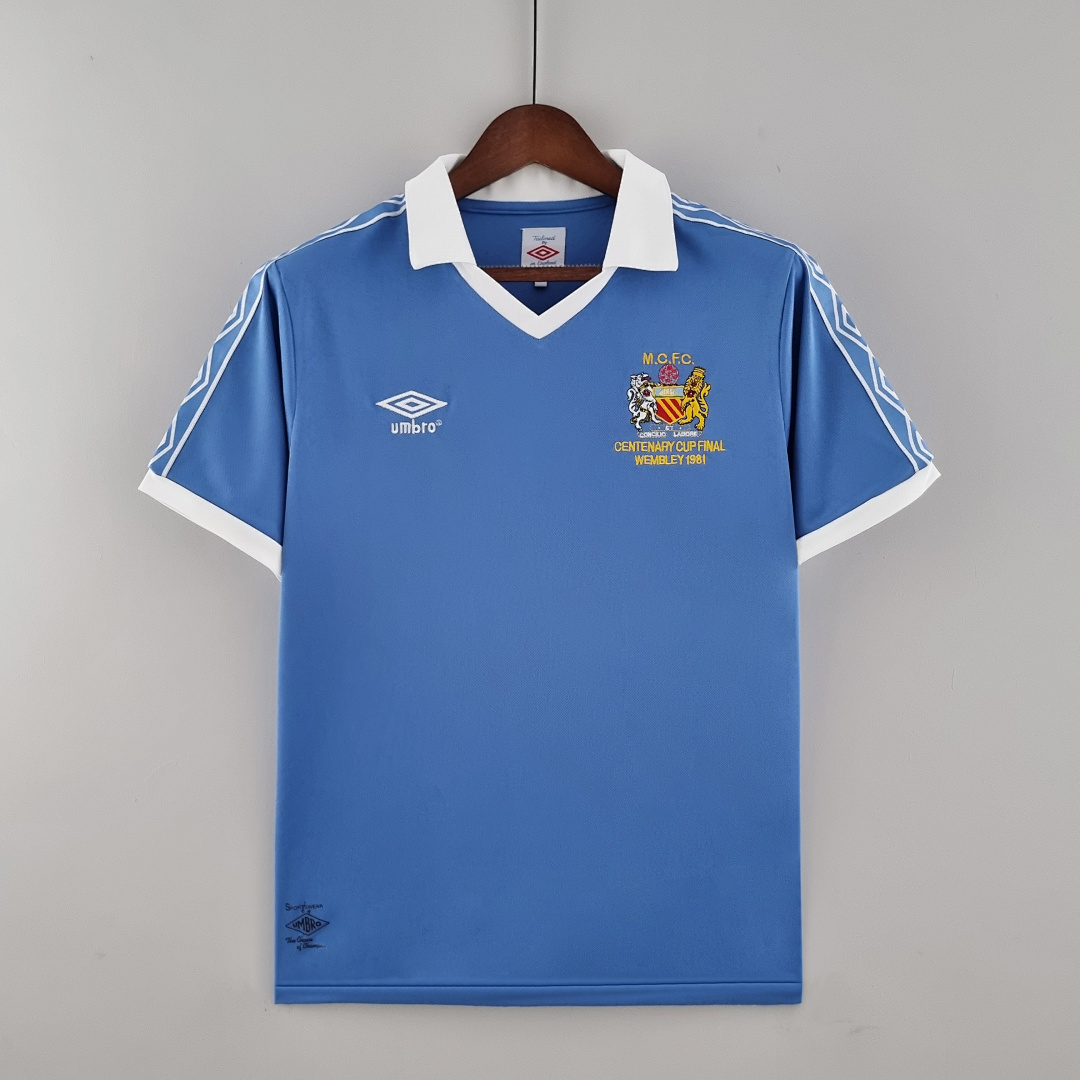 Retrô Manchester City 81/82 Titular S-XXL, foto 1