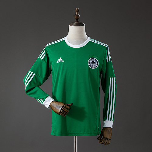 Germany 12/13 Visitante Retrô Manga longa Camisa S-XXL
