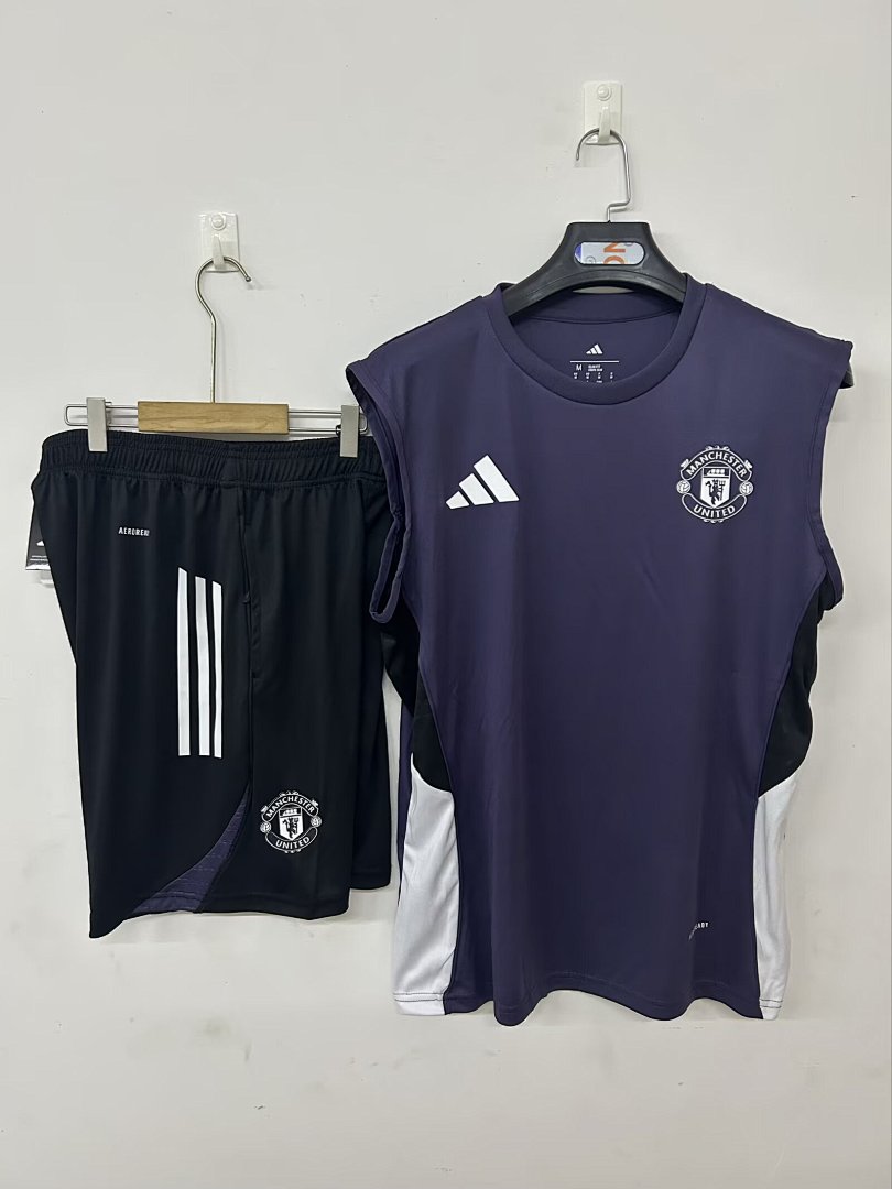 25/26 M-U Training Suit Purple S-3XL, foto 1