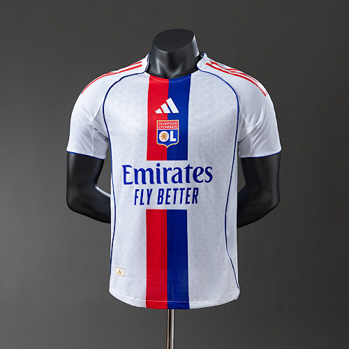 Olympique lyonnais 25/26 Versão jogador Titular Camisa S-XXL