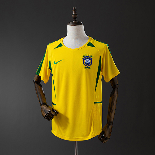 Retrô 2002 Brazil Titular S-XXL