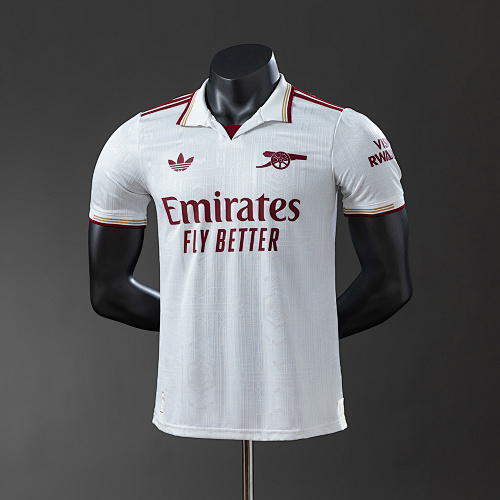 Arsenal 25/26 Second Visitante Versão jogador Camisa S-4XL