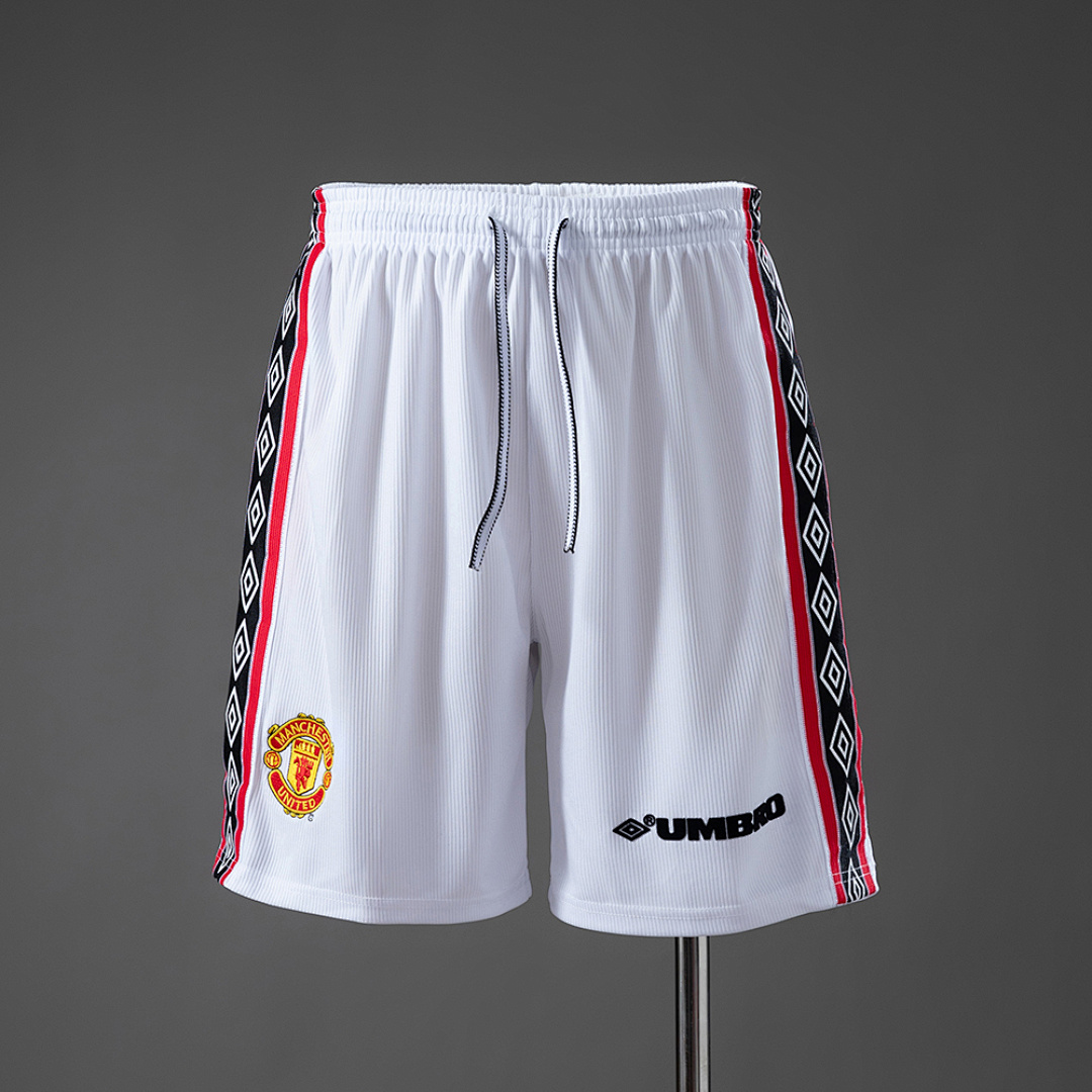 M-U 1998 Titular Retrô Shorts S-XXL, foto 1