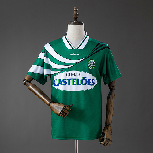 Sporting CP 94/95 Visitante Retrô Camisa S-XXL