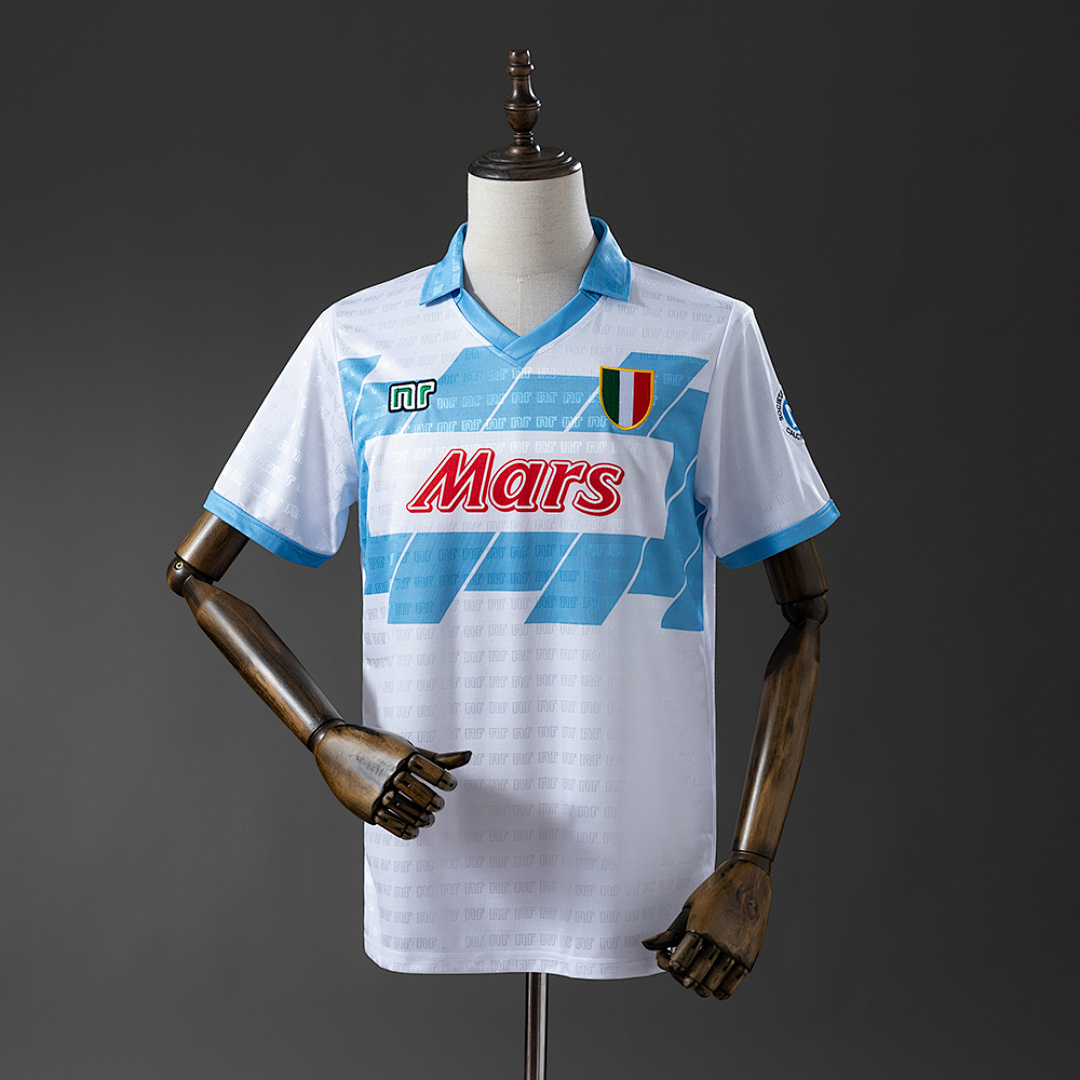 Napoli 90/91 Visitante Retrô Camisa S-XXL, foto 1