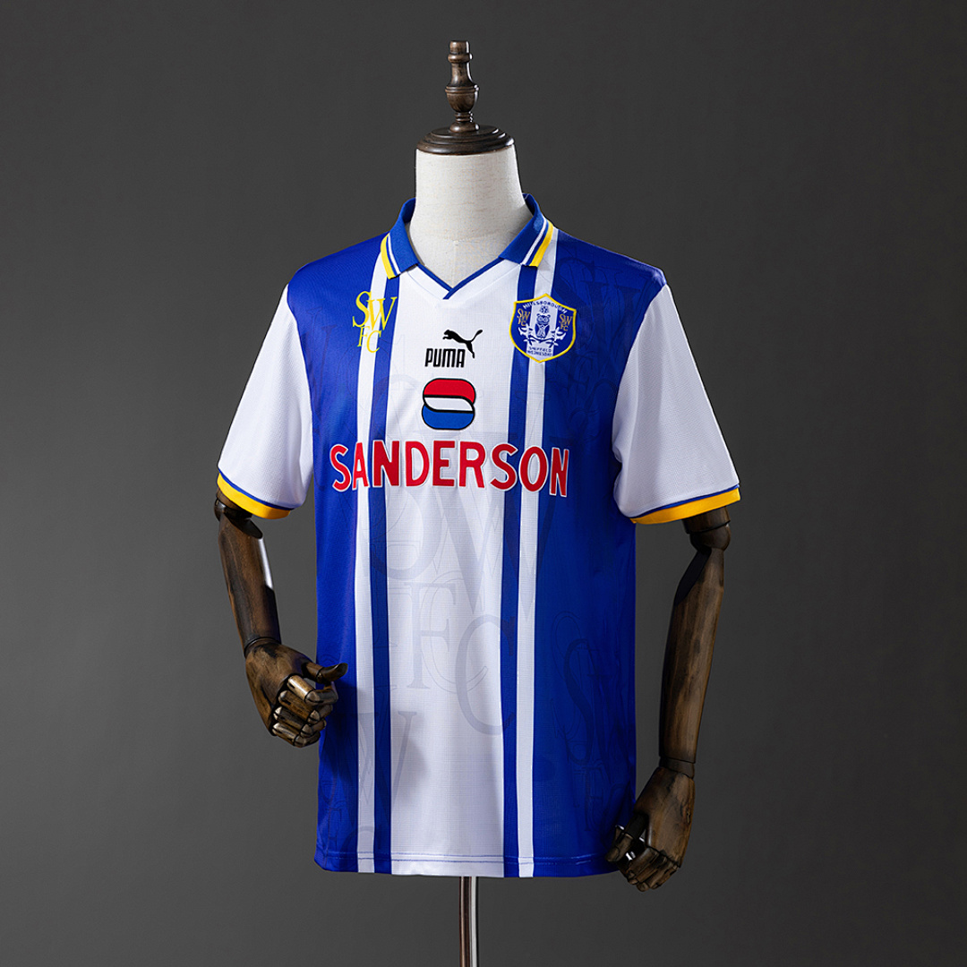 sheffield wednesday 19/97 Titular Retrô Camisa S-XXL, foto 1