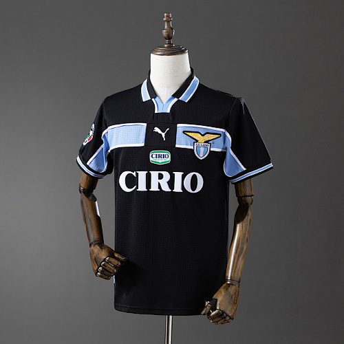 Lazio 1998/99 Visitante Retrô Camisa S-XXL