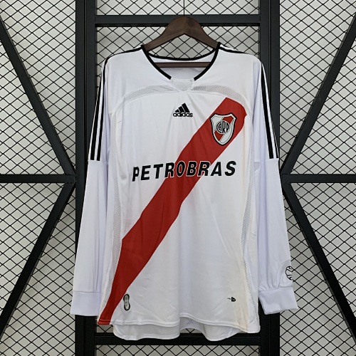 Retrô Manga longa River Plate 06/07 Titular S-XXL