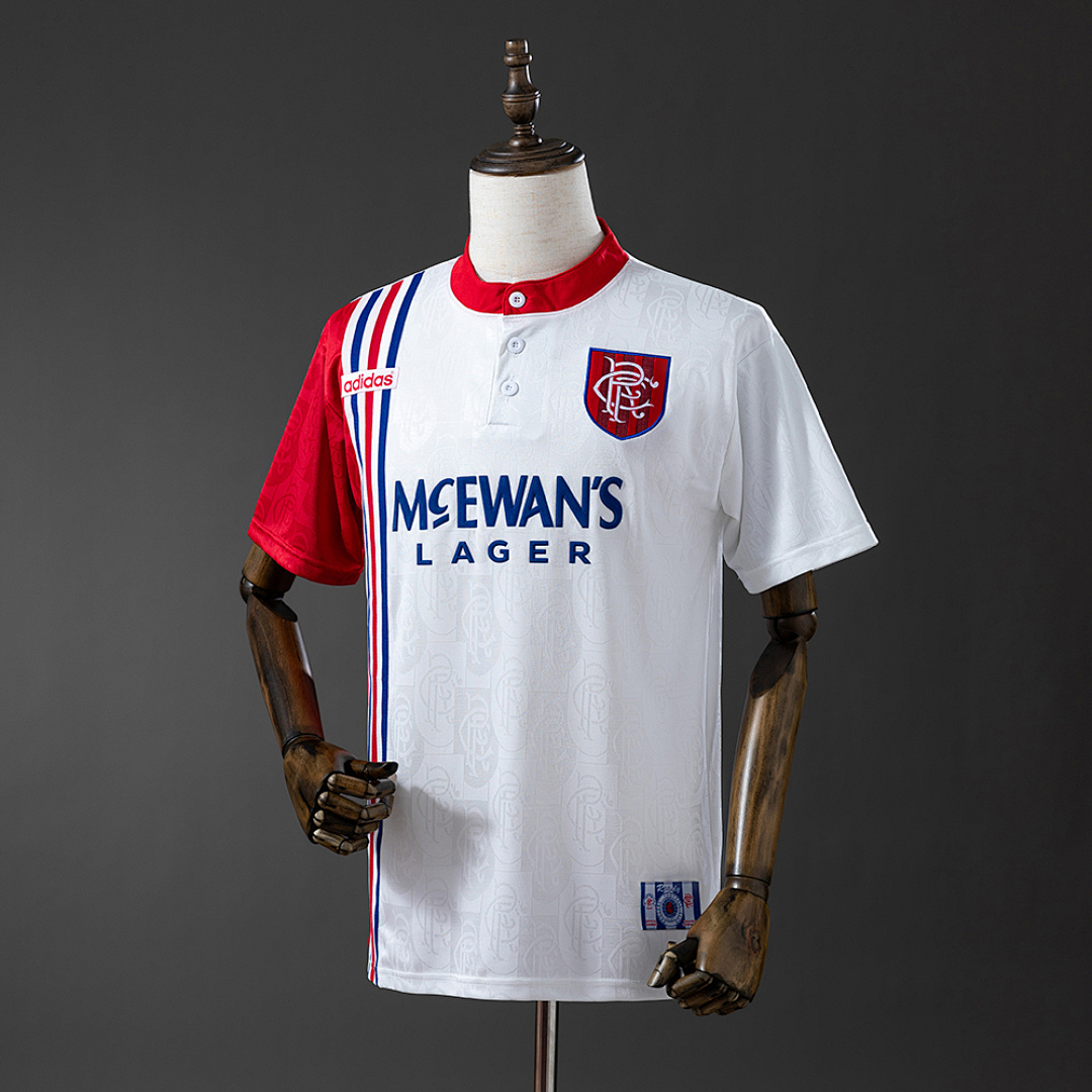 Rangers F.C. 1996/97 Visitante Retrô Camisa S-XXL, foto 1