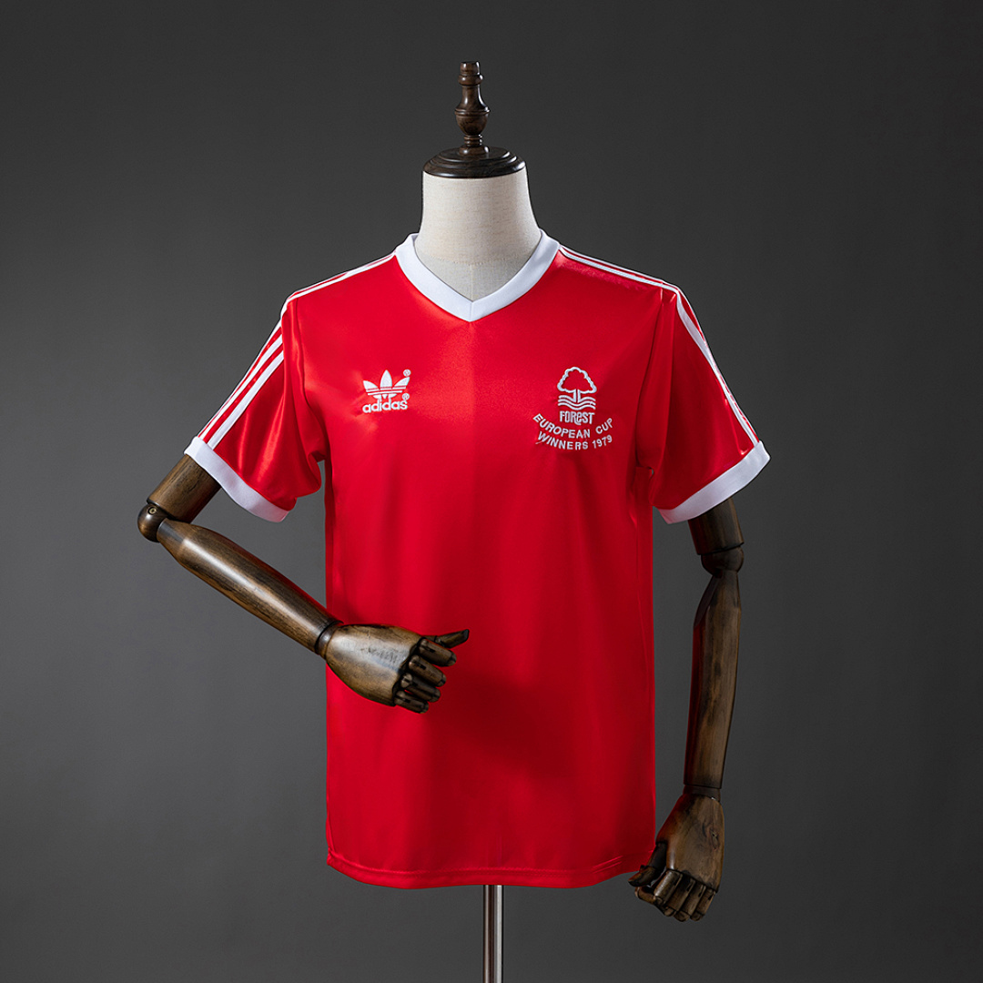 Nottingham Forest 77/80 Titular Retrô Camisa S-XXL, foto 1