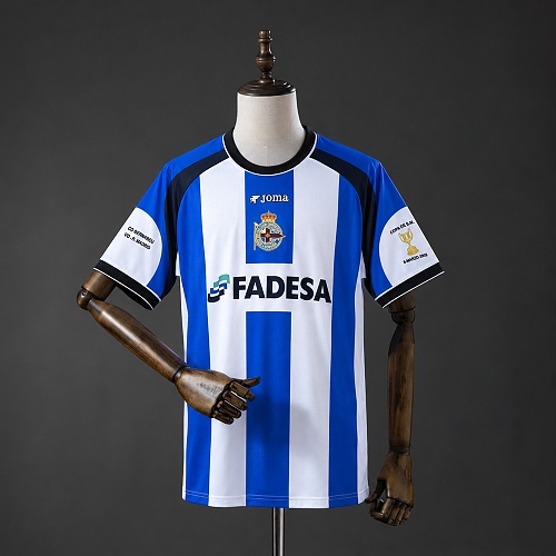 Retrô Deportivo de La Coruña 01/02 Titular Camisa S-XXL