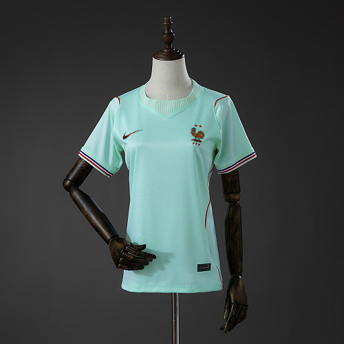 France 2026 Visitante Feminina Camisa S-XXL