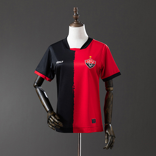 Vitória 25/26 Red-Black Feminina Camisa S-XXL
