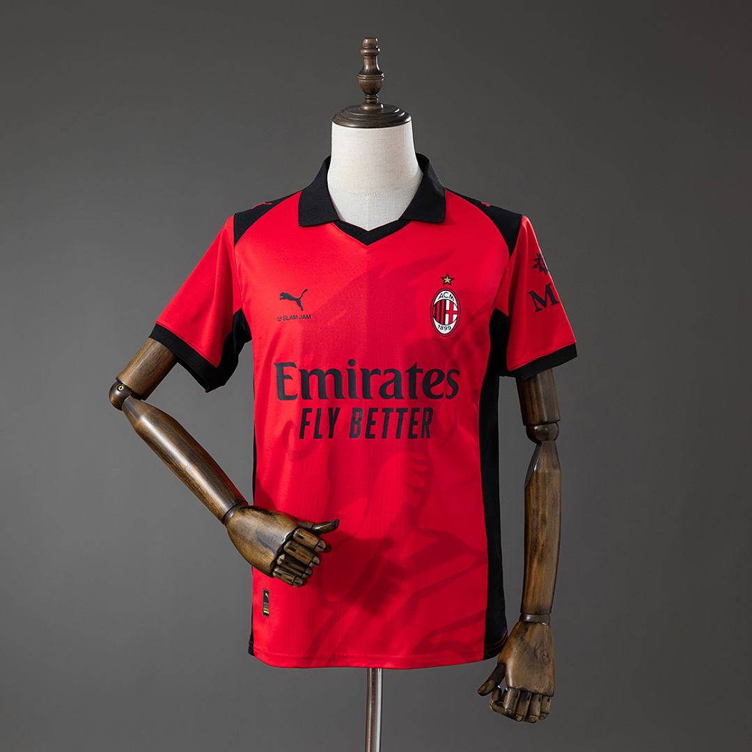 AC Milan x Slam Jam 25/26 Fourth Camisa S-4XL9, foto 1