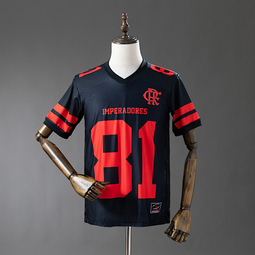 Flamengo 25/26 American Football#81 Camisa Sizes S-4XL