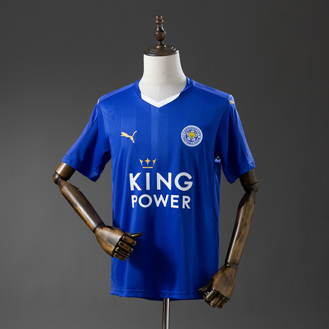 Leicester City 15/16 Titular Retrô Camisa S-XXL, foto 1