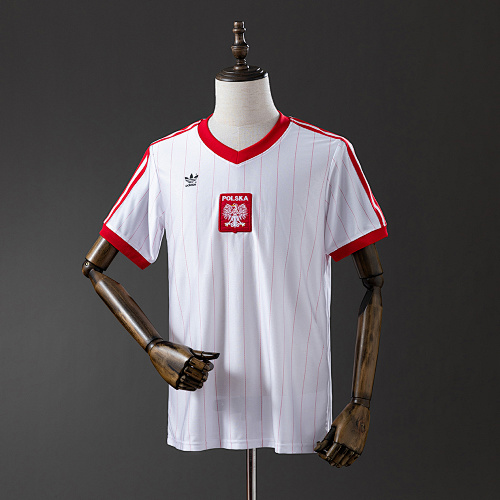 Poland 1982 Titular Retrô Camisa S-XXL