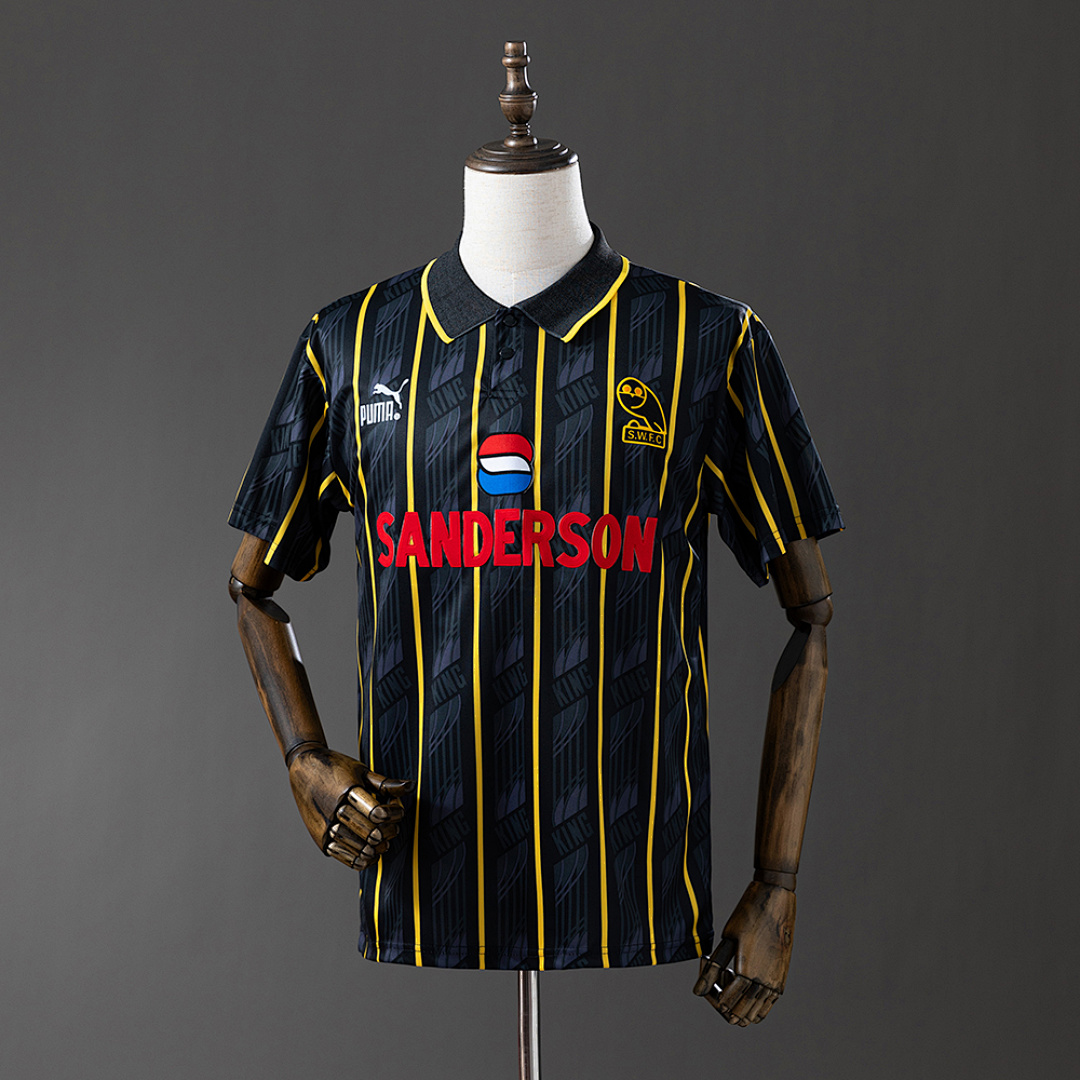1Sheffield Wednesday 1993 Visitante Retrô Camisa S-XXL, foto 1