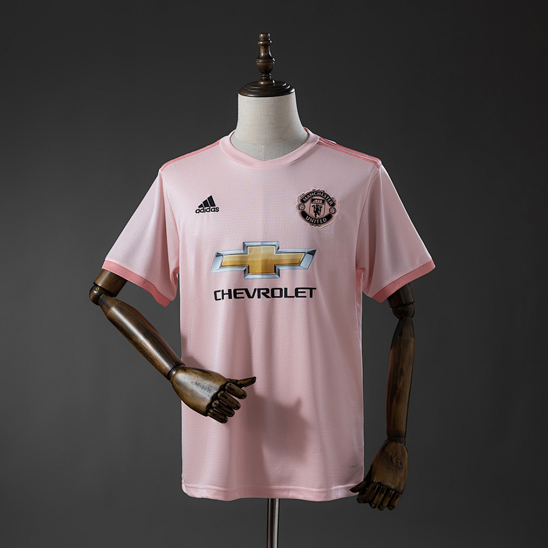 M-U 18/19 Visitante Retrô Camisa S-XXL, foto 1