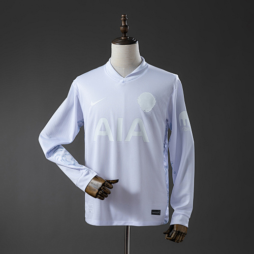 Tottenham Hotspur 125th Anniversary Manga longa White Camisa S-4XL